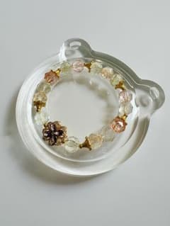 ハンドメイドꕤ︎︎かき氷みたいなキラキラビーズのブレスレットのサムネイル