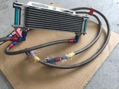 CBX400F 用   オイルクーラー  cbx   サイド廻しのサムネイル