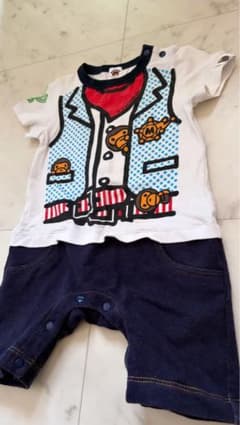 BAPE KIDS ロンパース 70サイズ - メルカリ