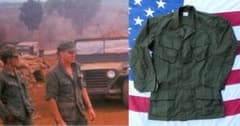 希少 米軍実物 デッド ナム戦 ジャングルファティーグジャケット S-L