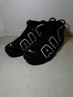 NIKE AIR MORE UPTEMPO ブラック ホワイトのサムネイル
