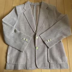 シニア服　テーラードジャケット メッシュ素材のサムネイル