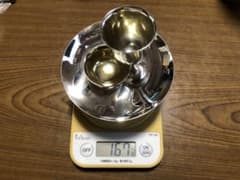 買取店にて全て純銀鑑定済み　3つセット167g とても綺麗です。現物投資に！のサムネイル
