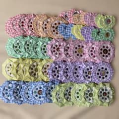 早い者勝ち！　処分品　お値下げ　折り紙ハンドメイド メダル まとめ売り　53個