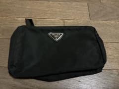 PRADA 状態良品 ポーチプラダミニコンパクト化粧小物入れにも。のサムネイル