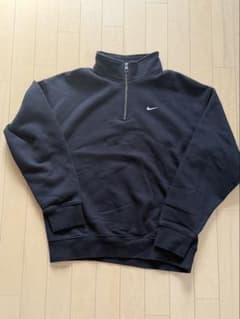 NIKE ハーフジップ スウェット ブラックのサムネイル