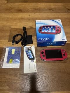 PlayStation Vita PCH-1000 本体 コズミックレッドのサムネイル