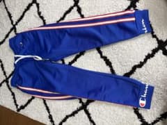 Champion ジャージ M 青 ストライプのサムネイル