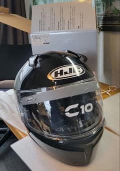 超メルカリ市便乗値下げ　HJC C10 フルフェイスヘルメット ブラック HJC C10 フルフェイスヘルメット ブラック Lサイズ - メルカリ