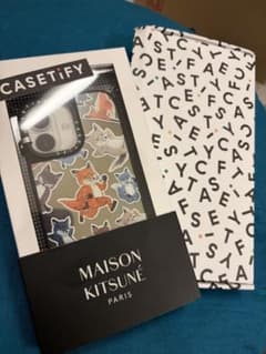 【新品】CASETiFY MAISON KITSUNÉ iPhone17用ケースのサムネイル