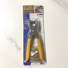 SK11 ハトメパンチ No.100 5mmハトメ100個付のサムネイル
