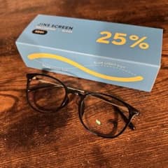 ‼️大幅値下げ中‼️JINS 25%ブルーライトカット眼鏡 SD01のサムネイル
