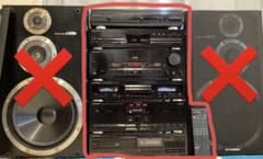 Pioneer Private X-A5 ・コンポ本体部分(赤枠)のみ - メルカリ
