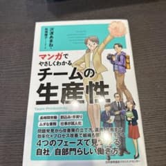 マンガでやさしくわかるチームの生産性　【サイン本】のサムネイル