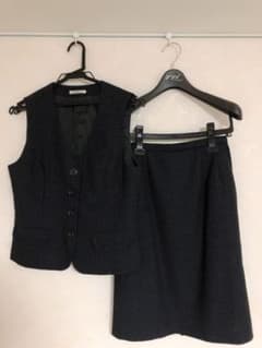 事務服 ベスト+スカート 9号のサムネイル