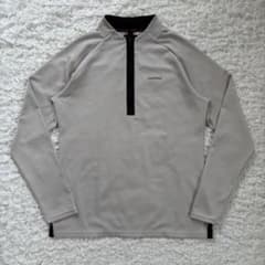 BRIEFING ブルー ハーフジップ ストレッチシャツ BRIEFING GOLF（ブリーフィングゴルフ） ブリーフィング ゴルフ モック
