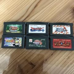 ゲームボーイアドバンスソフトのみ6本のサムネイル