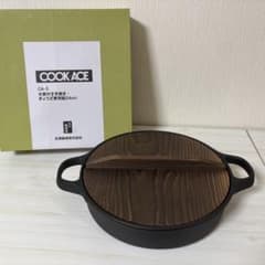 【新品】① 及源鋳造 COOK-ACE すき焼き・ぎょうざ兼用鍋 24cm 新品】① 及源鋳造 COOK-ACE すき焼き・ぎょうざ兼用鍋 24cm - メルカリ