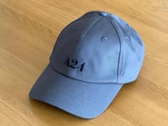 A24 Winter Logo Hat Grey　キャップ帽子 グレー 映画ロゴ A24 Winter Logo Hat Grey キャップ帽子 グレー 映画ロゴ - メルカリ