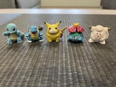 初期 ポケモン フィギュア 5体セット 1990年代 当時物 ピカチュウ 訳