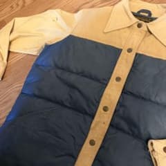 70s 80s エディーバウアー ダウンシャツ