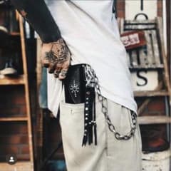 13shop 13gears 財布　えいすけ　トラッカーウォレット 13shop 13gears 財布 えいすけ トラッカーウォレット - メルカリ