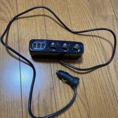 3連シガーソケット 3リバーシブルUSB 7.2A 車 - メルカリ
