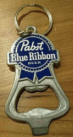 pabst blue ribbon　栓抜き　キーホルダー パブストブルーリボンのサムネイル
