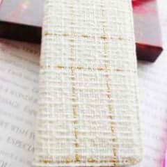 iphone6plus ツイード生地手帳型ケースのサムネイル