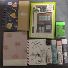 メモ帳&消しゴム　まとめ売りのサムネイル