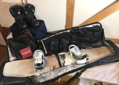 ○【中古】SOLOMON スノーボード・スノボ靴 セット 153cm ○【中古】SOLOMON スノーボード・スノボ靴 セット 153cm - メルカリ