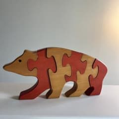 新品・未使用】 VITALI動物パズル くま - メルカリ