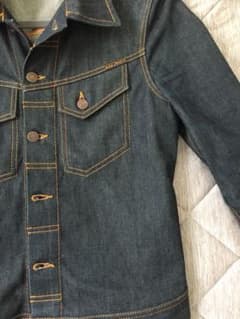 新品未使用/洗濯無し 【conny/xs】nudie jeans ジャケットのサムネイル