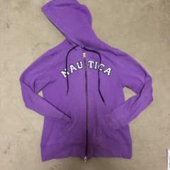NAUTICA ジップアップパーカー パープルのサムネイル