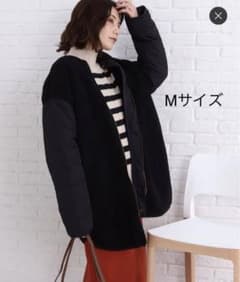 トレンド感たっぷり！　リバーシブル ボア キルト ジャケットのサムネイル