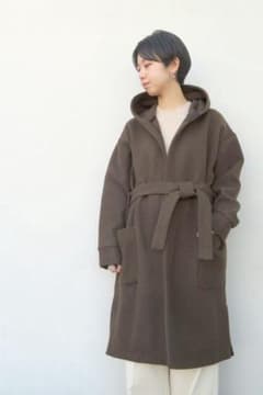 みぐひで様専用ATON AIR DOUBLE MELTON ROBE - メルカリ