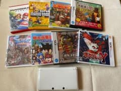 Nintendo 3DS＋ソフト8点セットのサムネイル