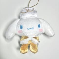 【現品限り】シナモロール ぬいぐるみ マスコット ゴールドのサムネイル