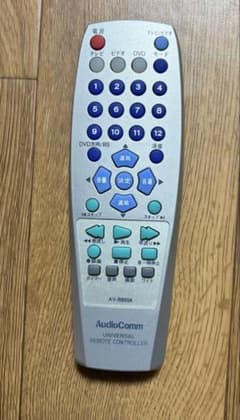AudioComm AV-R800A ユニバーサルリモコン - メルカリ