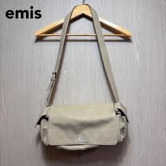 emis ショルダーバッグ　レディース　ベージュ