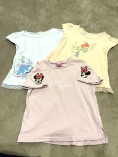 ディズニーキャラクター　Tシャツ　3点セットのサムネイル