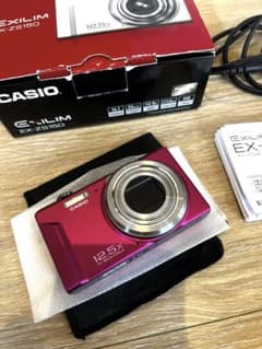 デジタルカメラ CASIO EXILIM EX-ZS150 ピンク - メルカリ