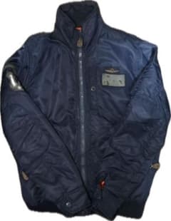 00s FLIGHT AIR GEAR MA-1 jacket ネイビー Y2K - メルカリ
