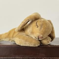 オールドシュタイフ 眠りうさぎ ぬいぐるみ ドイツ ヴィンテージ