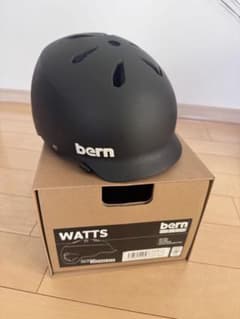 バーン bern WATTS マットブラック ヘルメット xl - メルカリ