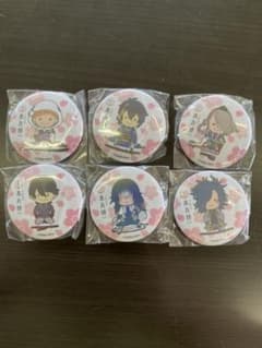 【お値下】刀剣乱舞 本丸博 缶バッジ 6個セットのサムネイル