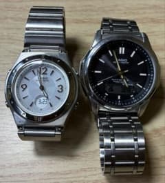 CASIO wave ceptor ペア腕時計 2本セットのサムネイル