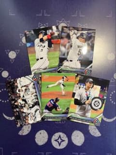 Topps now 2023 WBC 侍ジャパン　セット売り　5枚のサムネイル