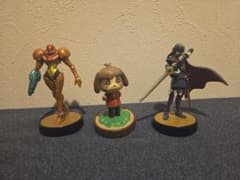 amiibo(サムス、ルキナ、ケント)のサムネイル