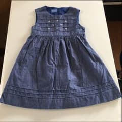 【美品】familiar☆100サイズ☆ワンピースのサムネイル